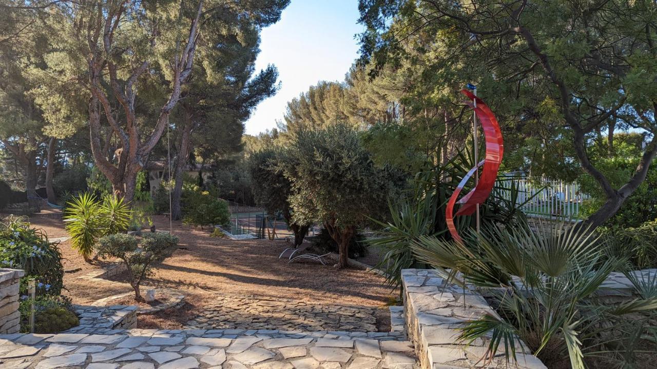 Villa Serena - Piscine, Tennis - Plage Sable 700M Λα Σιοτά Εξωτερικό φωτογραφία